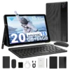 S3665b58b3dda4044b9034efbe47c176f9.webp URAO Android 15 Tablet 10.1 Inch 20GB RAM 64GB ROM 5-core Dual Camera Tablets PC Set Keyboard/Case/Mouse/Stylus/Headphone
