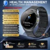S368603f9ed0542f4bebe64ccb5cd5128f-1.webp 2026 New Accurate Blood Lipid Uric Acid Test Smart Watch Men Women ECG Blood Pressure Body analysis Voice Call Health Smartwatch