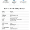 S369249fb721a42a58df512f2e3625a57D.webp BLACKVIEW GamiBook 8 Laptop AMD R7 7735HS 16" IPS 1902*1200 32GB DDR5 1TB SSD 57Wh Windows 11 Pro Backlit Keyboard BT5.2 PC