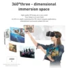 S371bc300a2fd4dc985dca10258290f77v.webp VR Glasses 3D Virtual Reality Headset Helmet For Phone Lenses Goggles Devices Viar Smart Smartphones Cell Game Viewer Mobile Set
