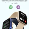 S375ae963998649a9b4de545b657a5fcdF.webp COLMI P71 Voice Calling Smartwatch Men Health Monitoring IP68 Waterproof Smart Notifications Voice Assistant Smart Watch Women