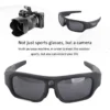 Video Camera Sunglasses Smart Video Recording Sunglasses 90° Angle 4K Full HD Mini Camera Glasses for Driving Cycling Riding
