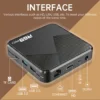 Janmifly R69 PRO Set Top Box Android 14 Allwinner H728 WiFi 6 Support Ultra HD 8K Bluetooth 5.0 smart tv box Netflix YouTube