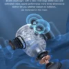 Zealot-S64 Bluetooth Speaker 50W Bluetooth 5.2 Wireless Speakers,360 Degree Surround Sound, IPX6 Waterproof, 20H Playtime