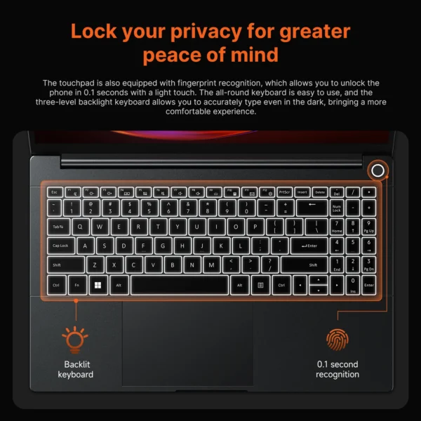 S38b5370b4c324bcd8719afa269f476a6C.webp SUXI R9-5950H Laptop 15.6 inch 90Hz Display 32GB RAM 512GB SSD 4.3GHz Fingerprint Unlock Windows 11 Notebook Computer