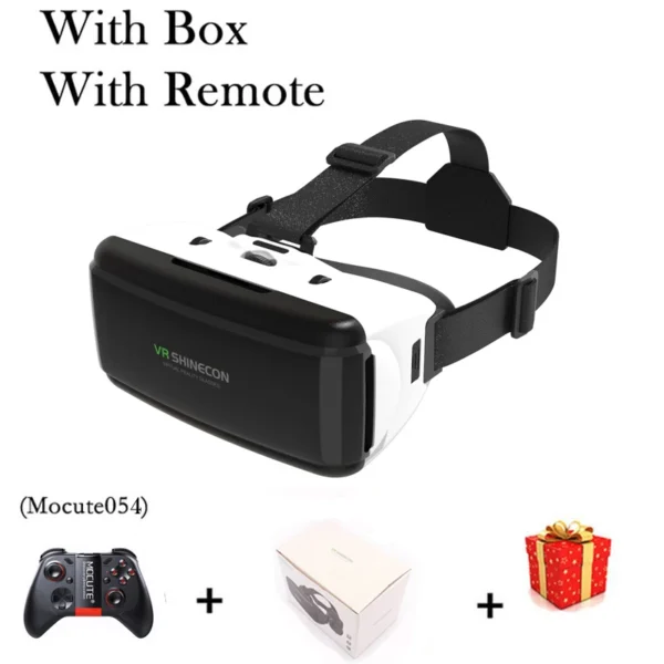 S38fe1335d55b48f7b88f4c1b92453ca9Y.webp VR Shinecon Casque Helmet 3D Glasses Virtual Reality Augmented For iPhone Android Smartphone Smart Phone Goggle Mobile Viar Game