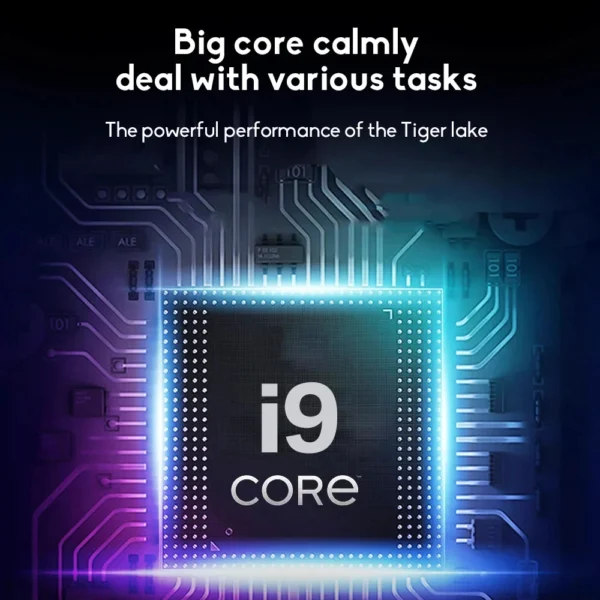 2026 New Core i9 10980HK Portable Gaming Laptop Computer 16GB DDR4 1/2TB SSD Windows 11 Pro 1920*1080P Office Gaming PC Notebook