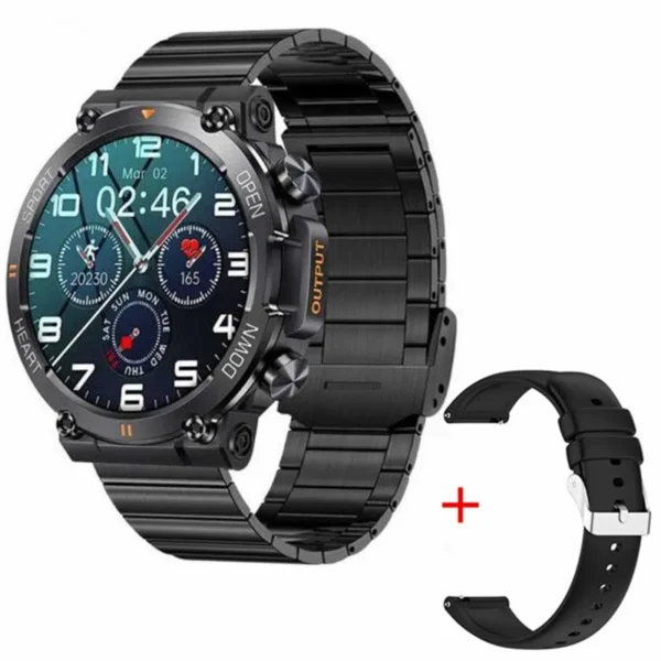 S392a3c485d0f4fda840befc2312ac258Q-1.webp K56 Pro Smart Watch 1.39 Inch Men Women BT Call Heart Rate Blood Pressure 400mah Big Battery Sport Outdoors Smartwatch