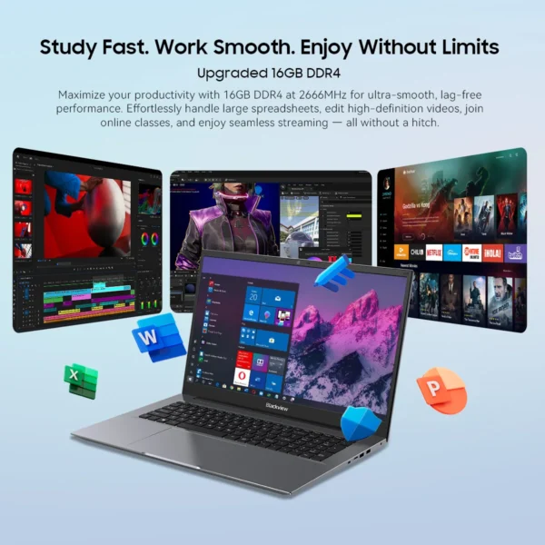 S3a07d5f6a94e4beba8304209f6785239P.webp Blackview ACEBOOK 10 Laptop Computer 18.5" FHD 8000mAh Intel N150 Windows 11 16GB RAM 512GB BT5.2 WiFi 6 Desktop Notebook