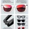 S3ad08e7b0969458a94aa2e7febaa734aP.webp New 800W Camera AI Glasses Men Color-Changing Smart Translation Glasses Photo Video Recording Waterproof Call Smart Sunglasses