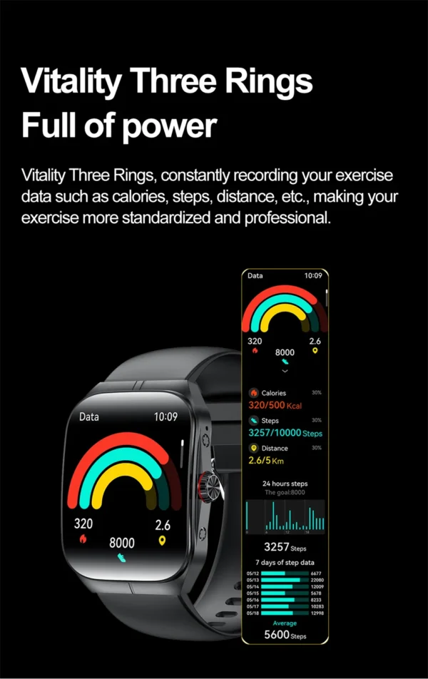 S3b4edd8166d94b349cad3d0ff6e1fa10q.webp 2025 New HD AMOLED screen For OPPO Watch 4 Pro Sports Smart Watches Men GPS Track Waterproof Bluetooth Call NFC Smart Watch