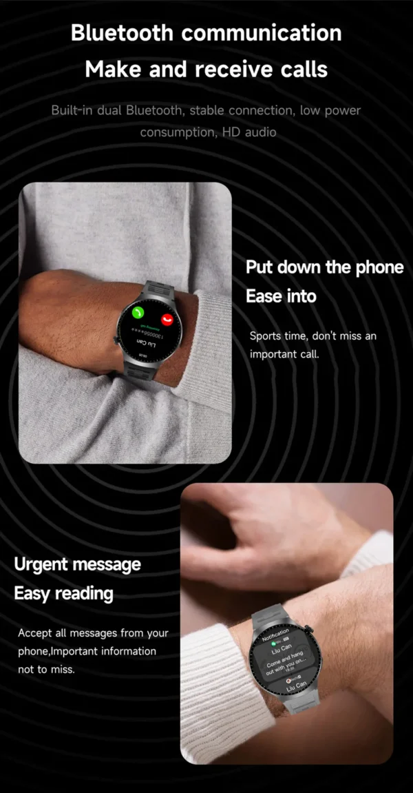 S3c00f0f0946440c8bf398d157cf693e22-1.webp G.L Wear 2025 New Men's Smart Watch HD Display Health Tracking Bluetooth Calling Voice Assistant Sports Smartwatch