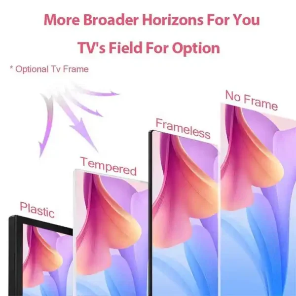 Wholesale Price 4K Android Smart TV 50 55 65 75 85 Inch Custom Logo OEM Unbreakable LED TV HD Definition