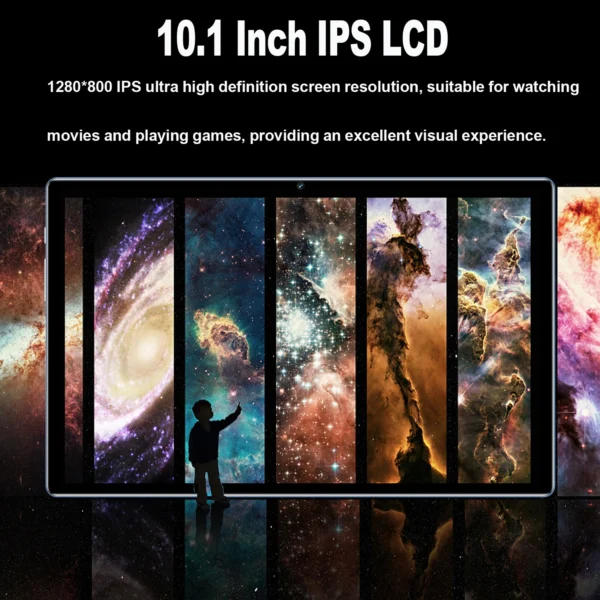 S3cde721ca8bd4048976f72697c9b17bes.webp BDF Android 10.1 Inch Tablet Pc Google Play Octa Core Dual Cameras Dual SIM 3G Phone Call Tablets Bluetooth Wifi 4GB+ 64GB ROM