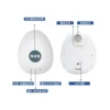 S3cf46f43ca7d46ff87c1e723cff9abbdu.webp Children's GPS Locator, Elderly Anti Lost 4G Beidou Tracker, SOS Alarm, Two-way Communication, Student Locator
