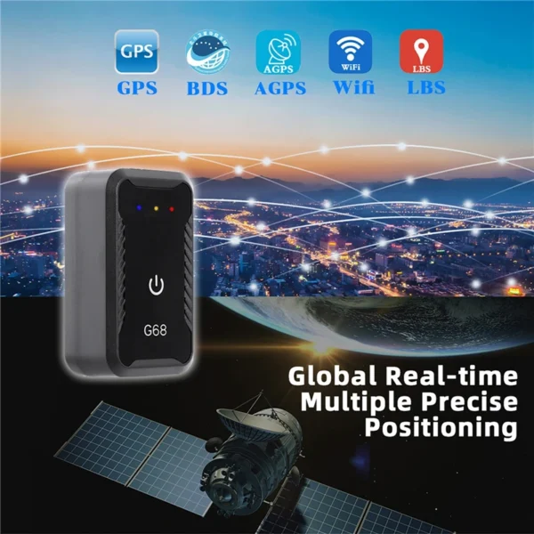S3cf96cce5def4e34af6a9883b03f1699I-1.webp 4G GPS Tracker Car 4G GPS Locator Anti-Lost Device Health Monitoring Pedometer For Children And The Elderly Tracking