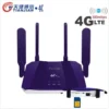 S3eaa45f40201400bad10a5983303fe0dR-2.webp TIANJIE 4G SIM Card Router Wireless WIFI 6 Modem LTE Access Point CPE 4 Antenna Hotspot Global Network Adapter for IP Camera