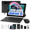 S3fab067ba5874450bd19b223350abc02e.webp URAO Android 15 Tablet 10.1 Inch 20GB RAM 64GB ROM 5-core Dual Camera Tablets PC Set Keyboard/Case/Mouse/Stylus/Headphone