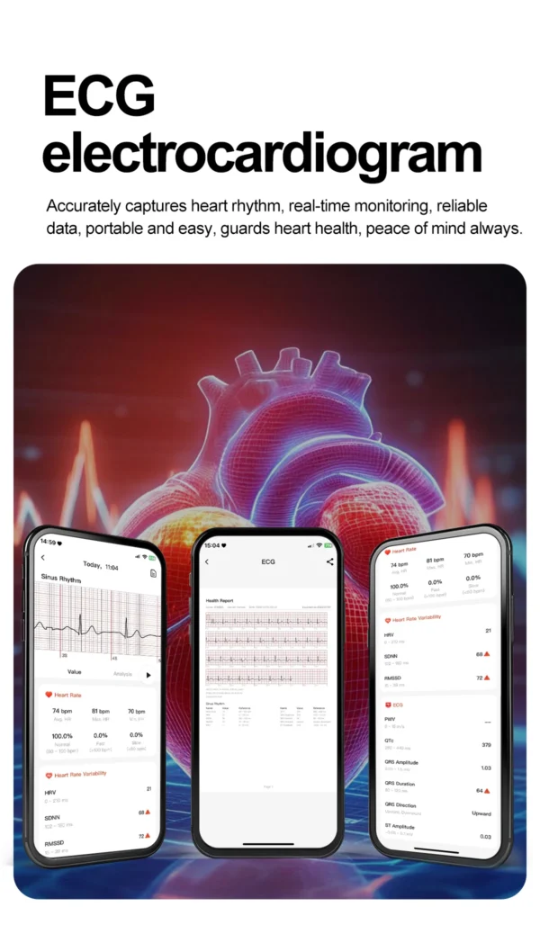 S422ec31d873e4ef0ac12b5053cf076e7g-1.webp 2025 New AI Diagosis ECG Health Smart Watch Men Blood Pressure Lipid Uric Acid AI-GPT Intelligent Q&A Health Smartwatch For Men