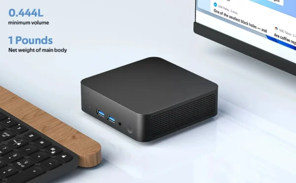 2026 Mini Gaming PC Desktop Windows 11 Pro Intel Core i9 8950HK Mini PC 16GB DDR4  1TB SSD PC Gamer Computer Dual WIFI 6 BT5.2 4K HD