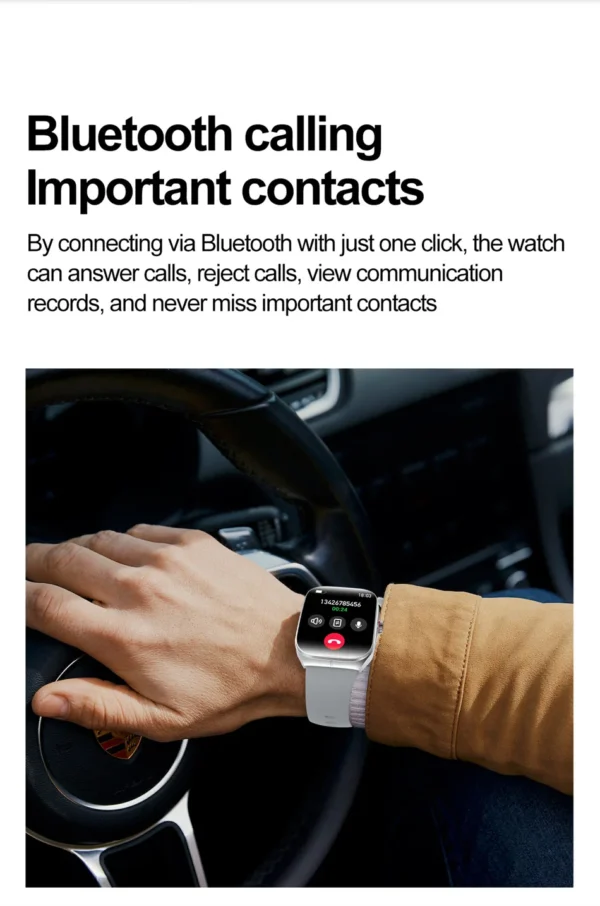 S44c4fe93c0c94472a68bc4c5664147004.webp 2025 New HD AMOLED screen For OPPO Watch 4 Pro Sports Smart Watches Men GPS Track Waterproof Bluetooth Call NFC Smart Watch