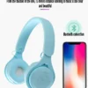 S45a315c6c31843b486b42a4f1dd295b5C.webp Macarone Wireless Bluetooth Headphones With Microphone Sound Insulation Gaming Earphone Hifi Bass Earbuds Blutooth5.3 Hedset