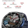 S4640b2e608304725927e58def36e2a44d.webp 2025 Military Offline map 1000mAh Battery Smart Watch 4GB Big Memory GPS Navigation MP3/MP4 Player Swim Sports trackr Smartwatch
