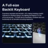 S4761b6d098df4563ade38a283f9992ca2.webp AKPAD KR159 N5095 15.6" Laptop, Up To 32GB RAM 2TB Windows 10/11 Pro, Black Backlit English Russian Keyboard Portable Notebook