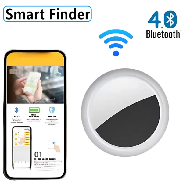 S477335d7abe8420b9869fd01c14b27efW.webp GPS Mini Tracker GPS Locator GPS Smart Car Work For isearcing Smart Finder Key Finder Children Locating Tracker Pet Tracker GPS