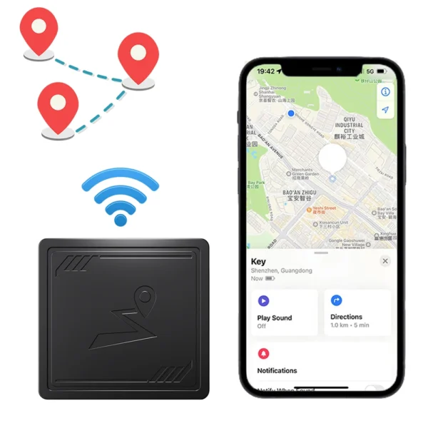 S47a57b3279dc4ec688f019db105cdc4af.webp 4G GPS Tracker with App Anti-Lost Recording Tracking Device Portable GPS Positioner for Elderly Children Pets Car