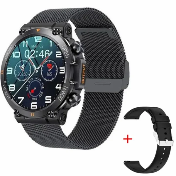 S4802159714a547f091ac166067398848a-1.webp K56 Pro Smart Watch 1.39 Inch Men Women BT Call Heart Rate Blood Pressure 400mah Big Battery Sport Outdoors Smartwatch