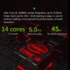 YSJMNPC Gaming Laptop Computer Intel Core i9-13900H NVIDIA RTX 4050 6G 16 Inch IPS 2*DDR5 MAX 64GB 2*M.2 PCIE SSD WIFI Windows11