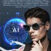 S48eb58b4e677429ebde1a29d91248ec3r.webp New 800W Camera AI Glasses Men Color-Changing Smart Translation Glasses Photo Video Recording Waterproof Call Smart Sunglasses
