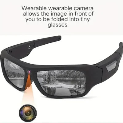 S491dd7a29499435db2e8c3ff2d832eacd-2.webp 4K HD camera glasses video smart glasses, outdoor mini camera, human body camera, cycling recorder camera, suitable for cycling