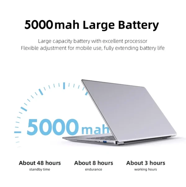 S4a97968f7b824659969199cb1fc341245.webp New 14.1" Laptop Computer Windows 11 Pro Intel Atom A3950 2025 Notebook PC 12GB RAM 512GB 1TB SSD 1920*1080P Office Computer