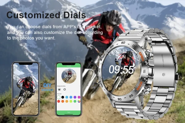 S4ad9adf22ec5477282f98e2f25e5d48fy.webp MEVADEN 1.39 inch Bluetooth Call Smart Watch Men Sports Fitness Tracker Watches IP67 Waterproof Smartwatch for Android IOS MD52