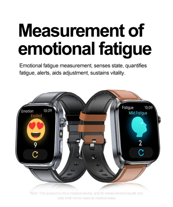 S4b5661a220f2438d81b68fdabc9cb548d-1.webp 2025 New AI Diagosis ECG Health Smart Watch Men Blood Pressure Lipid Uric Acid AI-GPT Intelligent Q&A Health Smartwatch For Men
