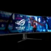 ASUS ROG Strix XG49WCR 49'' 5120x1440 Curved Fast IPS Monitor with 165Hz of Refresh Rate 450cd/m2 of Brightness USB Type-C