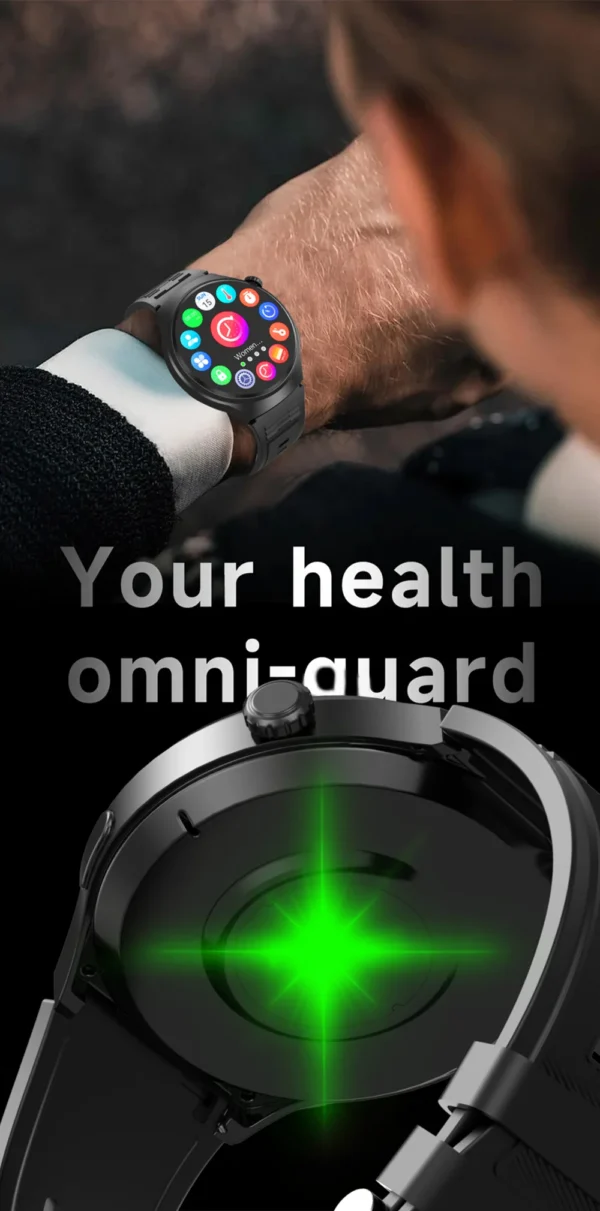 S4bdcf6779fd04ff7a0ebd4c2d02965e80-1.webp G.L Wear 2025 New Men's Smart Watch HD Display Health Tracking Bluetooth Calling Voice Assistant Sports Smartwatch