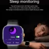 S4be38739e9364f3c9fc50341dd4b9c471.webp Original M99 Smartwatch 2.4 inch Amoled Screen insert 4G/5G Sim Card GPS WIFI 190° Rotating Camera Game Android 10.0 Smart Watch