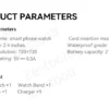 S4d9fcd465b65444fb1e78380e52c6a42t.webp Original M99 Smartwatch 2.4 inch Amoled Screen insert 4G/5G Sim Card GPS WIFI 190° Rotating Camera Game Android 10.0 Smart Watch
