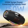 S4e95dad8745c4c51a25710da094a7d5dc.webp ZEALOT S89 Wireless Speaker 250W Portable Outdoor with RGB Color Lights Long 48000mAh Battery up to 8 Hours Playtime