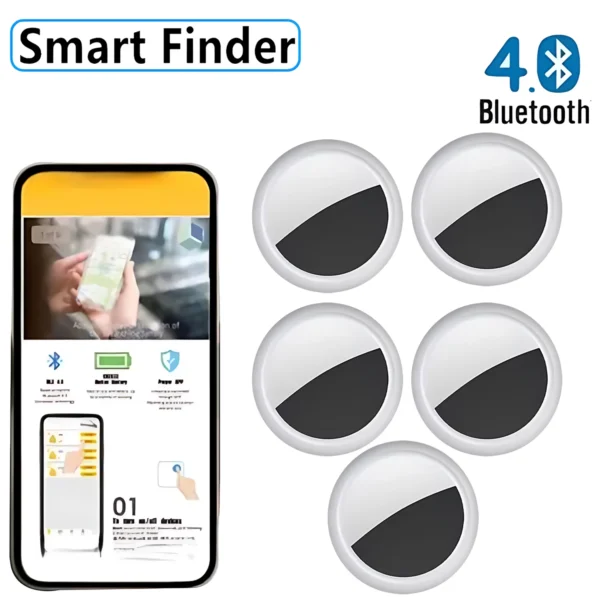 S4e9e0293594741079ae208314d47eca2c.webp GPS Mini Tracker GPS Locator GPS Smart Car Work For isearcing Smart Finder Key Finder Children Locating Tracker Pet Tracker GPS