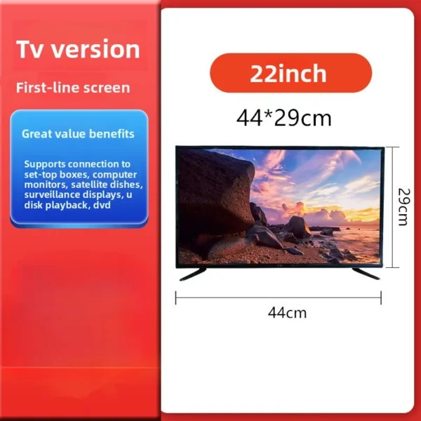 S50b2d497c3774b3ba2ed048bcc7a7638d.webp 22-24 Inch Intelligent Network TV with TV Function LED Television Home Appliances IPS 1920*1080 Resolution PALNTSCSECAM