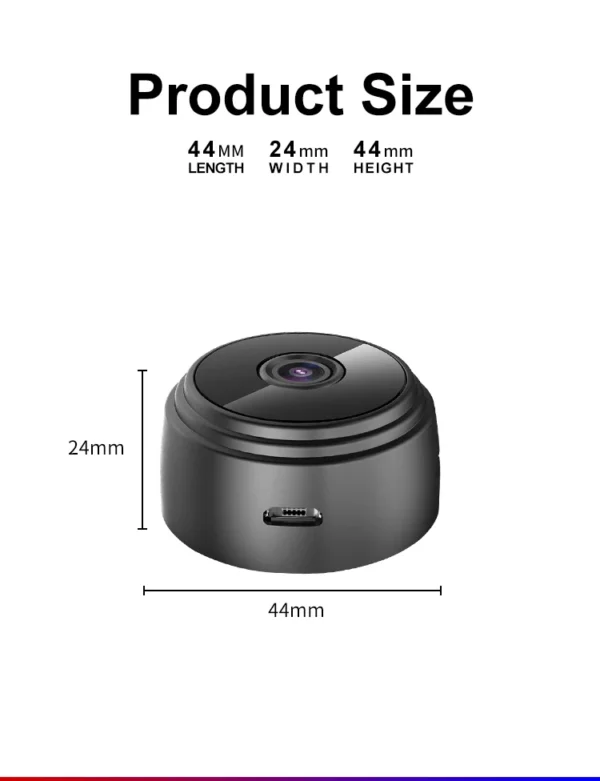 S51612aa803394a72babacab3bd81170dp.webp Mini IP A9 Camera 1080P Sensor Night Vision Camcorder Motion DVR Micro Camera Sport DV Video Camera Remote Monitor Phone App
