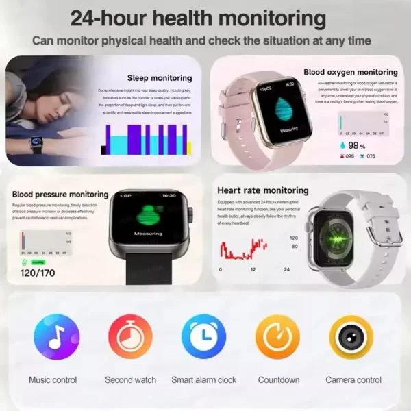 2026New GPS Smart Watch Series 10 For Apple Watch 10 Memory Music Video Bluetooth Call Waterproof NFC Smartwatch For Android IOS