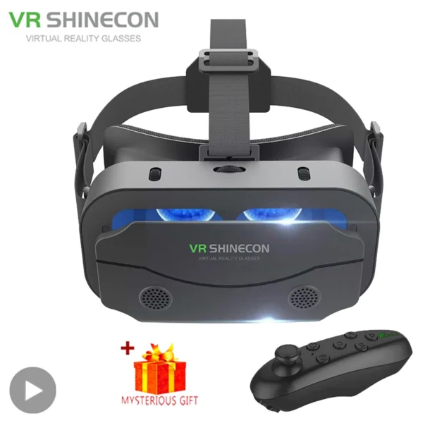 S51edcf6f37c746928a0868fc20d60bb5z-1.webp VR Glasses 3D Viar Phone Virtual Reality Headset Helmet Devices Smart Lenses Goggles For Smartphones Cell Hedset Mobile Game Set