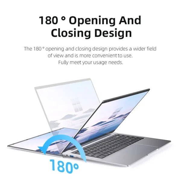 S5331cf7fb2fa461e8e0a62560f5f3a2f3.webp New 14.1" Laptop Computer Windows 11 Pro Intel Atom A3950 2025 Notebook PC 12GB RAM 512GB 1TB SSD 1920*1080P Office Computer