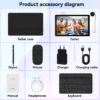 S56c43823e8d948fcb5a9accd92c1aeaaz.webp URAO Android 15 Tablet 10.1 Inch 20GB RAM 64GB ROM 5-core Dual Camera Tablets PC Set Keyboard/Case/Mouse/Stylus/Headphone