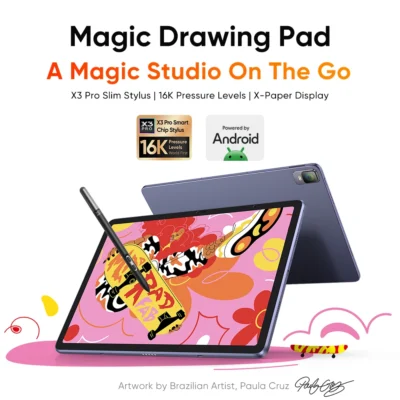 S5a2da6625f7a4d00b486965137a6b4feo.webp XPPen Magic Drawing Pad 12 inch Tablet Android Pad 2K Resolution 16K Levels 8GB 256GB Graphics Drawing Tablet Monitor Android 14